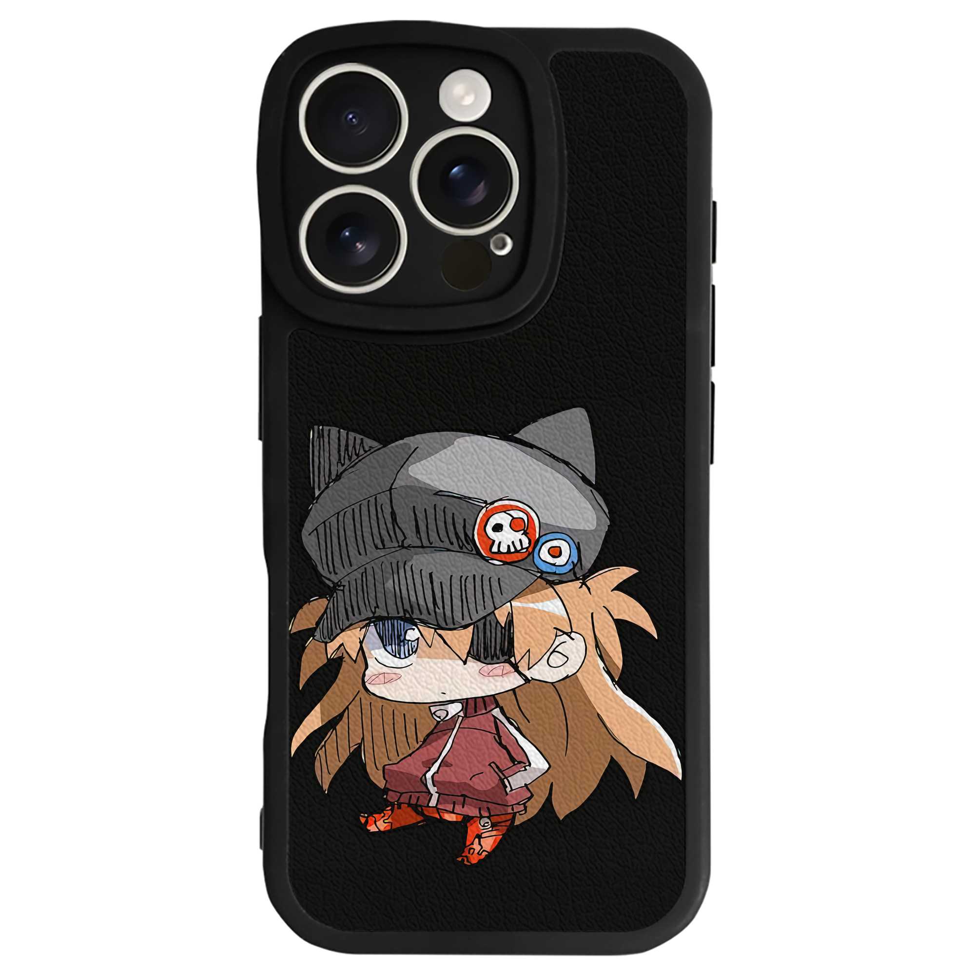 （画像用） EVA 新世紀エヴァンゲリオン 【iPhone 16シリーズ対応】シリコンスマホケース（レザー調） 材質：シリコン